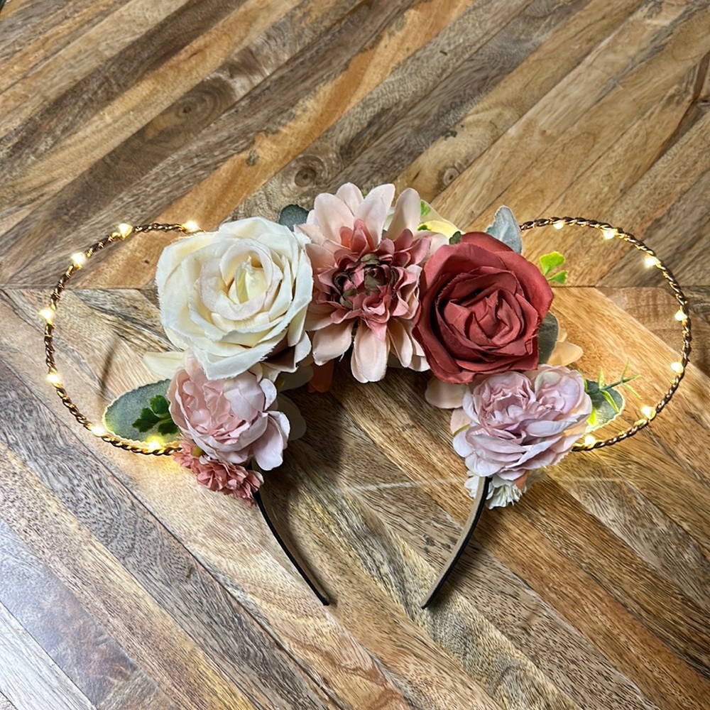 Handmade by me mouse light up mouse ears